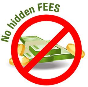 process service hidden fees - jpl process service