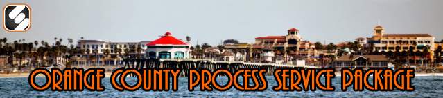 orange county process service package header