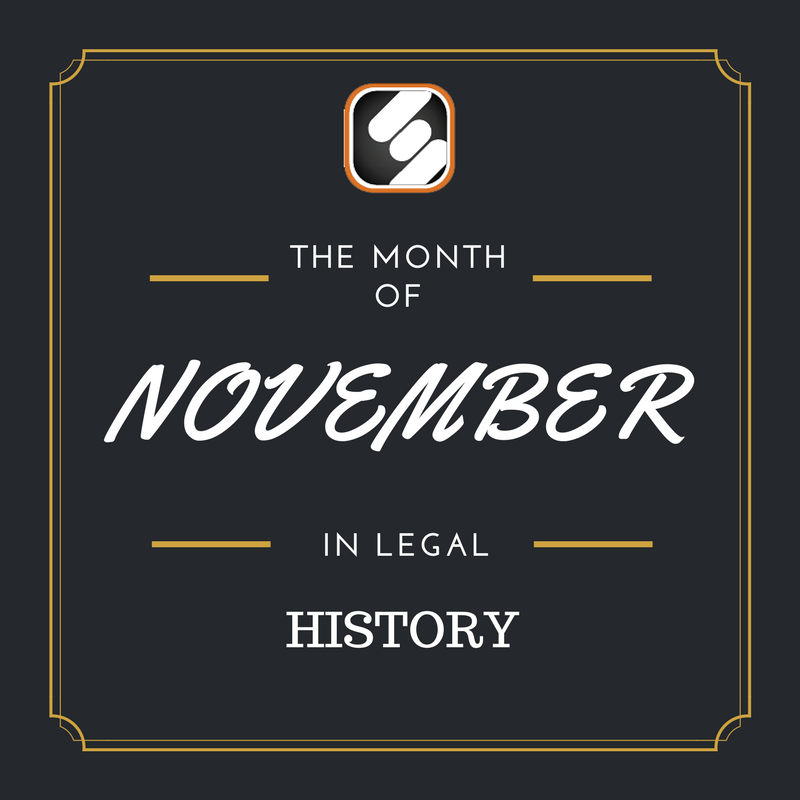 this month is us legal history november