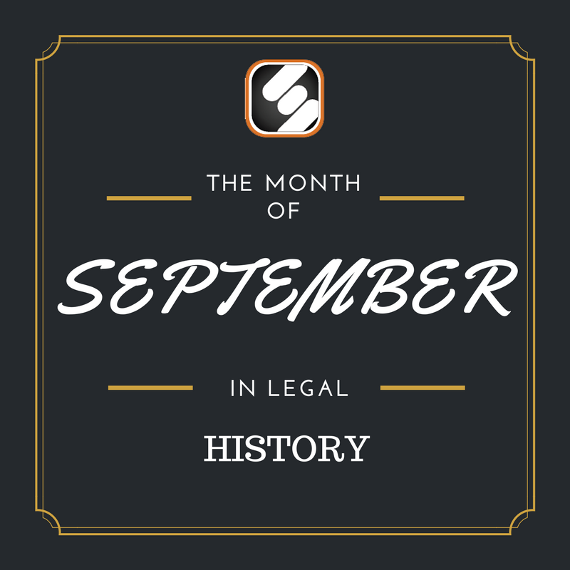 this month is us legal history september